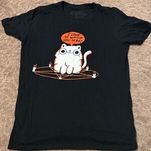 I Love To Watch You Sleep Cat T-Shirt